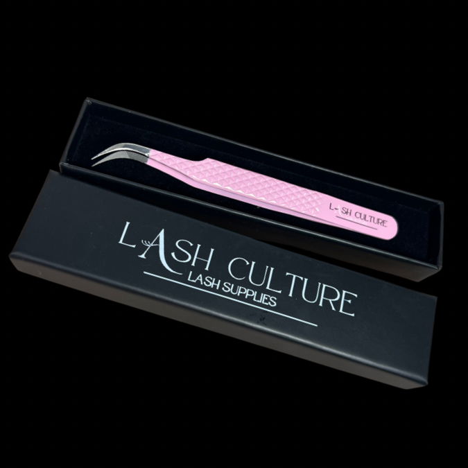Lash Tweezers - Curved